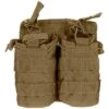 Mil-Tec Open Top Double Mag Pouch Dark Coyote -SurviGear Store mil tec open top double pouch dark coyote 1
