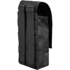 Mil-Tec Single AK47 Magazine Pouch MOLLE Black -SurviGear Store mil tec single magazine pouch 47ak black 2