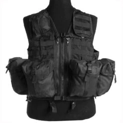 Mil-Tec Tactical Vest Modular System Black