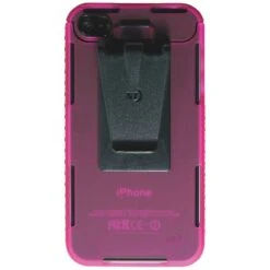 Nite Ize Connect Case For IPhone 4/4S Pink Translucent -SurviGear Store nite ize CONNECT CASE pink 1