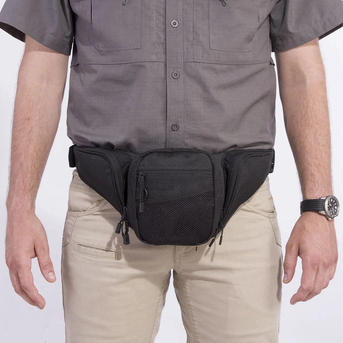 Pentagon Nemea 2.0 Concealment Pouch Black 4 Pentagon Nemea 2.0 Concealment Pouch Black - Image 2